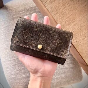 Louis Vuitton Monogram Vintage Trifold Wallet